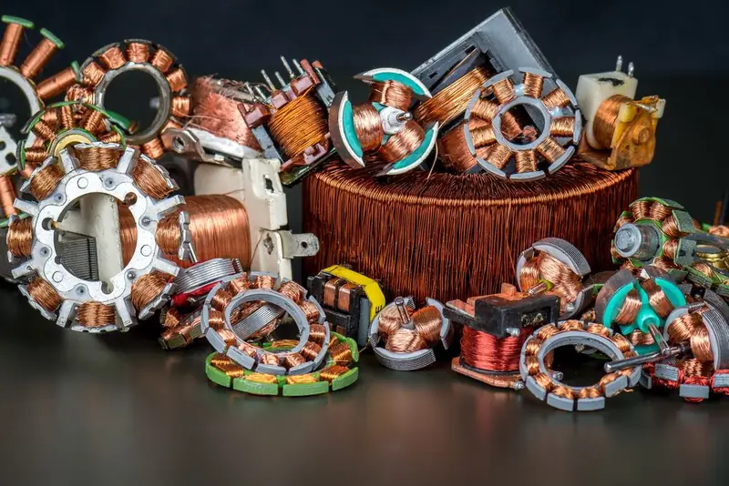 Copper stators and windings